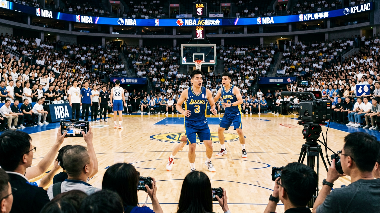 NBA篮球赛场